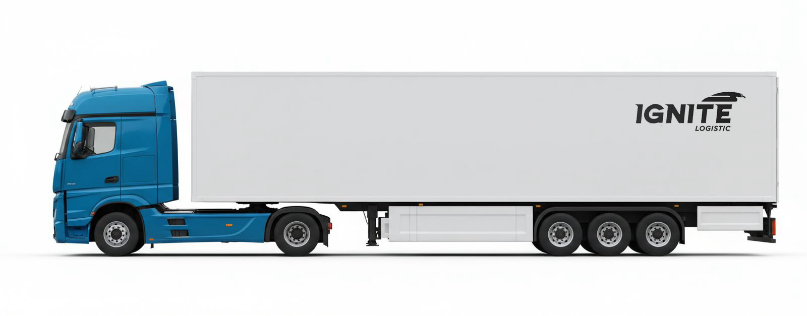 side view of our truck